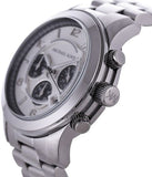  Shop Authentic Michael Kors Runway Chronograph Silver Dial Silver Steel Strap Watch for Men - MK8060 - Luxxuri