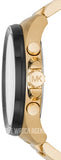  Shop Authentic Michael Kors Brecken Chronograph Black Dial Gold Steel Strap Watch For Men - MK8848 - Luxxuri