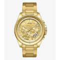  Shop Authentic Michael Kors Brecken Chronograph Gold Dial Gold Steel Strap Watch For Men - MK8934 - Luxxuri