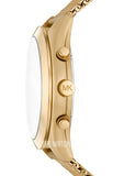 Shop Authentic Michael Kors Slim Runway Chronograph Black Dial Gold Mesh Strap Watch For Men - MK9057 - Luxxuri