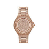 Shop Authentic Michael Kors Camille Crystal Rose Gold Dial Rose Gold Steel Strap Watch for Women - MK5862 - Luxxuri