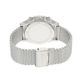  Shop Authentic Michael Kors Slim Runway Chronograph Silver Dial Silver Mesh Bracelet Watch For Men - MK9059 - Luxxuri