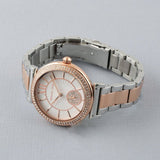 Shop Authentic Michael Kors Abbey Three-Hand White Dial Two Tone Steel Strap Watch for Women - MK4616 - Luxxuri