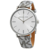  Shop Authentic Michael Kors Addyson Quartz White Dial Gray Leather Strap Watch for Women - MK2951 - Luxxuri