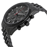  Shop Authentic Michael Kors Lexington Chronograph Black Dial Black Steel Strap Watch for Men - MK8320 - Luxxuri