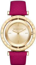  Shop Authentic Michael Kors Averi Gold Dial Pink Leather Strap Watch for Women - MK2525 - Luxxuri