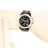  Shop Authentic Michael Kors Runway Black Dial Black Steel Strap Watch for Women - MK5190 - Luxxuri
