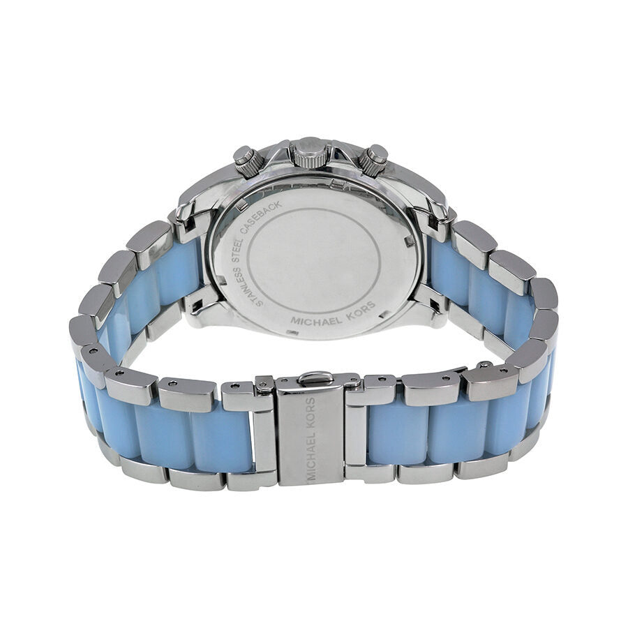  Shop Authentic Michael Kors Blair Silver Dial Two Tone Steel Strap Watch for Women - MK6137 - Luxxuri