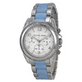 Shop Authentic Michael Kors Blair Silver Dial Two Tone Steel Strap Watch for Women - MK6137 - Luxxuri