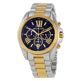 Shop Authentic Michael Kors Bradshaw Blue Dial Two Tone Steel Strap Watch for Women - MK5976 - Luxxuri