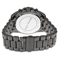 Michael Kors Bradshaw Chronograph Black Dial Black Steel Strap Watch For Women - MK6058