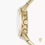  Shop Authentic Michael Kors Bradshaw Chronograph Gold Dial Gold Steel Strap Watch For Women - MK5777 - Luxxuri