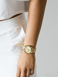  Shop Authentic Michael Kors Bradshaw Gold Dial Gold Steel Strap Watch for Women - MK5798 - Luxxuri