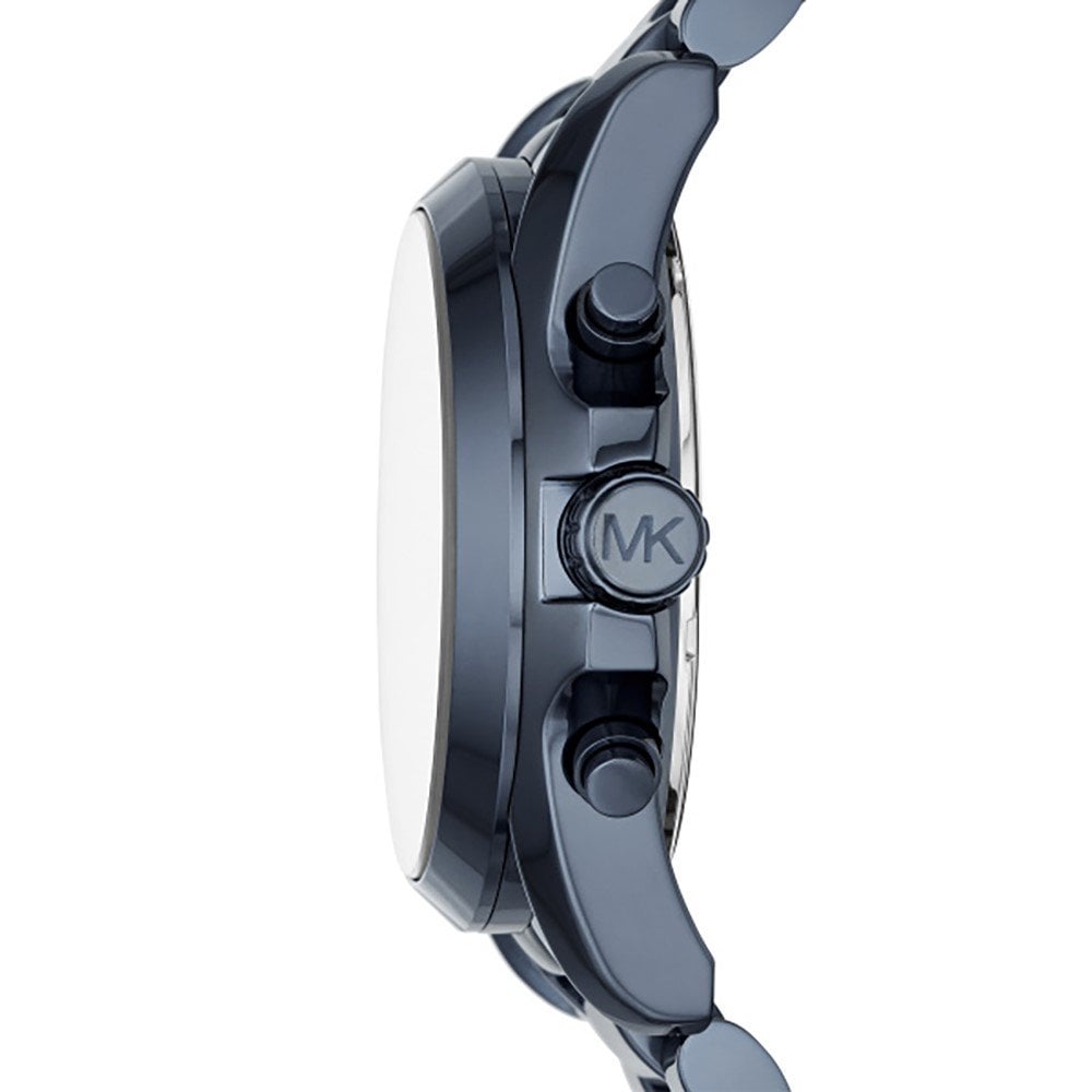 Michael Kors Bradshaw Blue Dial Blue Steel Strap Watch for Men - MK6248