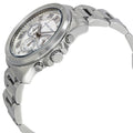  Shop Authentic Michael Kors Brecken Chronograph Silver Dial Silver Steel Strap Watch For Women - MK8562 - Luxxuri