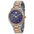  Shop Authentic Michael Kors Brinkley Blue Dial Two Tone Steel Strap Watch for Women - MK6205 - Luxxuri