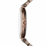  Shop Authentic Michael Kors Darci Quartz Brown Dial Brown Steel Strap Watch For Women - MK3416 - Luxxuri