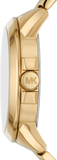  Shop Authentic Michael Kors Bryn Quartz Gold Dial Gold Steel Strap Watch For Women - MK7317 - Luxxuri