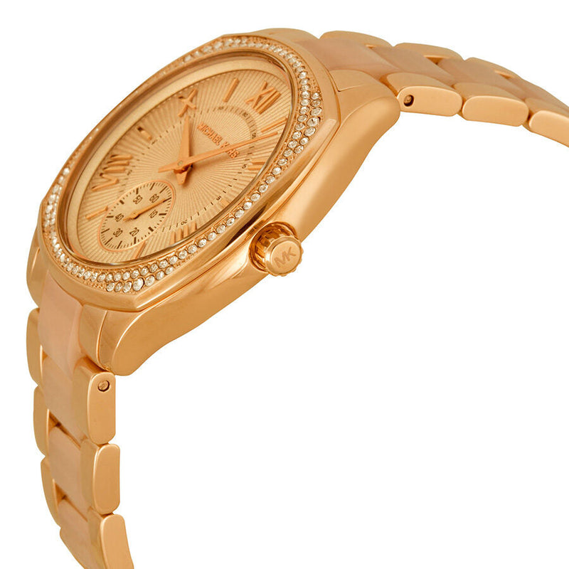  Shop Authentic Michael Kors Bryn Rose Gold Dial Two Tone Steel Strap Watch for Women - MK6135 - Luxxuri