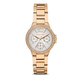  Shop Authentic Michael Kors Mini Camille Chronograph White Dial Rose Gold Steel Strap Watch For Women - MK6844 - Luxxuri