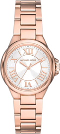  Shop Authentic Michael Kors Camille Quartz White Dial Rose Gold Steel Strap Watch For Women - MK7256 - Luxxuri