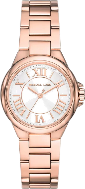  Shop Authentic Michael Kors Camille Quartz White Dial Rose Gold Steel Strap Watch For Women - MK7256 - Luxxuri