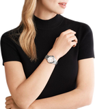  Shop Authentic Michael Kors Camille Three Hand Silver Dial Silver Steel Strap Watch For Women - MK7259 - Luxxuri