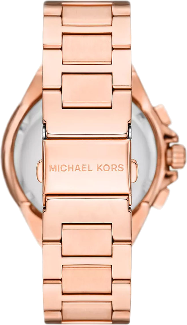  Shop Authentic Michael Kors Camille Chronograph White Dial Rose Gold Steel Strap Watch For Women - MK7271 - Luxxuri