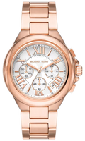  Shop Authentic Michael Kors Camille Chronograph White Dial Rose Gold Steel Strap Watch For Women - MK7271 - Luxxuri