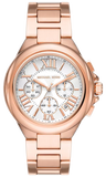  Shop Authentic Michael Kors Camille Chronograph White Dial Rose Gold Steel Strap Watch For Women - MK7271 - Luxxuri