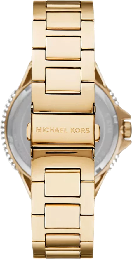  Shop Authentic Michael Kors Camille Analog Blue Dial Gold Steel Strap Watch For Women - MK7341 - Luxxuri