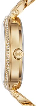  Shop Authentic Michael Kors Catelyn Crystals Gold Dial Gold Steel Strap Watch For Women - MK4674 - Luxxuri