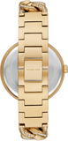  Shop Authentic Michael Kors Catelyn Crystals Gold Dial Gold Steel Strap Watch For Women - MK4674 - Luxxuri