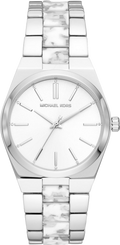  Shop Authentic Michael Kors Channing Quartz White Dial Two Tone Steel Strap Watch For Women - MK6649 - Luxxuri