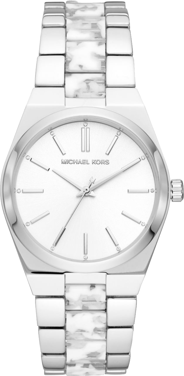  Shop Authentic Michael Kors Channing Quartz White Dial Two Tone Steel Strap Watch For Women - MK6649 - Luxxuri