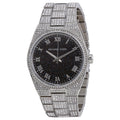  Shop Authentic Michael Kors Channing Diamonds Black Dial Silver Steel Strap Watch for Women - MK6089 - Luxxuri
