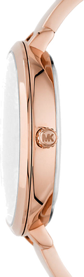  Shop Authentic Michael Kors Charley Quartz Crystals Rose Gold Dial Rose Gold Steel Strap Watch For Women - MK4433 - Luxxuri