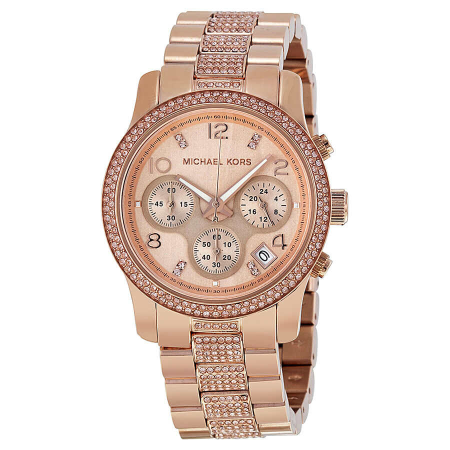  Shop Authentic Michael Kors Runway Gold Dial Gold Steel Strap Watch for Women - MK5827 - Luxxuri