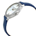  Shop Authentic Michael Kors Cinthia Mother of Pearl Dial Blue Leather Strap Watch for Women - MK2661 - Luxxuri