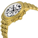  Shop Authentic Michael Kors Cooper Chronograph White Dial Gold Steel Strap Watch For Women - MK5916 - Luxxuri