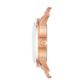  Shop Authentic Michael Kors Hartman Analog White Dial Rose Gold Steel Strap Watch For Women - MK3673 - Luxxuri