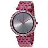  Shop Authentic Michael Kors Darci Black Dial Purple Steel Strap Watch for Women - MK3554 - Luxxuri