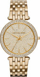  Shop Authentic Michael Kors Darci Gold Dial Gold Steel Strap Watch for Women - MK3438 - Luxxuri