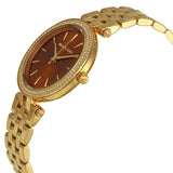  Shop Authentic Michael Kors Darci Amber Dial Gold Steel Strap Watch for Women - MK3408 - Luxxuri