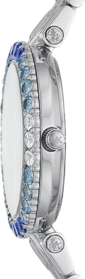 Michael Kors Darci Quartz White Dial Silver Steel Strap Watch For Women - MK4516