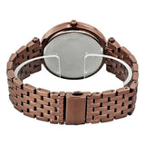  Shop Authentic Michael Kors Darci Quartz Brown Dial Brown Steel Strap Watch For Women - MK3416 - Luxxuri