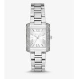  Shop Authentic Michael Kors Emery Three-Hand Crystals White Dial Silver Steel Strap Watch for Women - MK4642 - Luxxuri