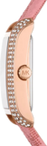  Shop Authentic Michael Kors Emery Quartz Diamonds Red Dial Pink Leather Strap Watch For Women - MK2966 - Luxxuri