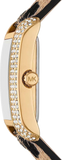  Shop Authentic Michael Kors Emery Quartz Diamonds Black Dial Cheetah Print Leather Strap Watch For Women - MK7387 - Luxxuri