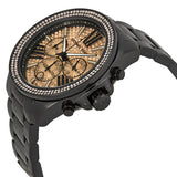  Shop Authentic Michael Kors Wren Chronograph Gold Diamonds Dial Black Steel Strap Watch for Women - MK5879 - Luxxuri